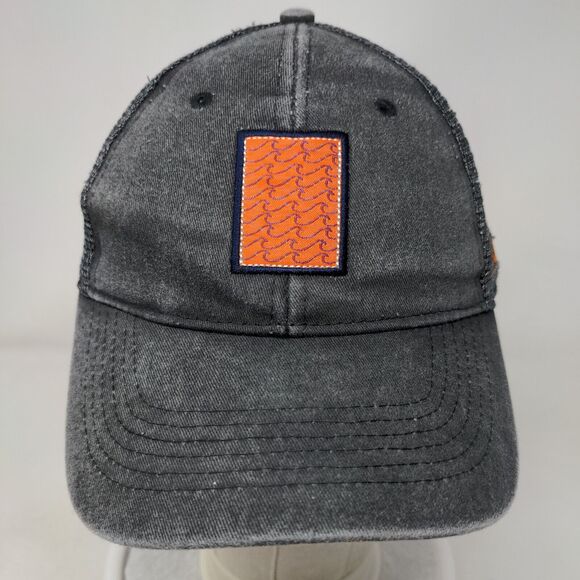 Florida St. Pete Beach Snapback Trucker Hat Gray OSFA Embroidered Mesh Back - Picture 2 of 7